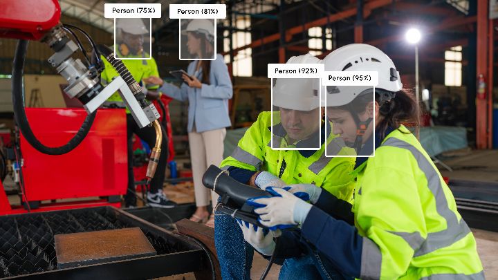 Face Recognition for Industrial HMI